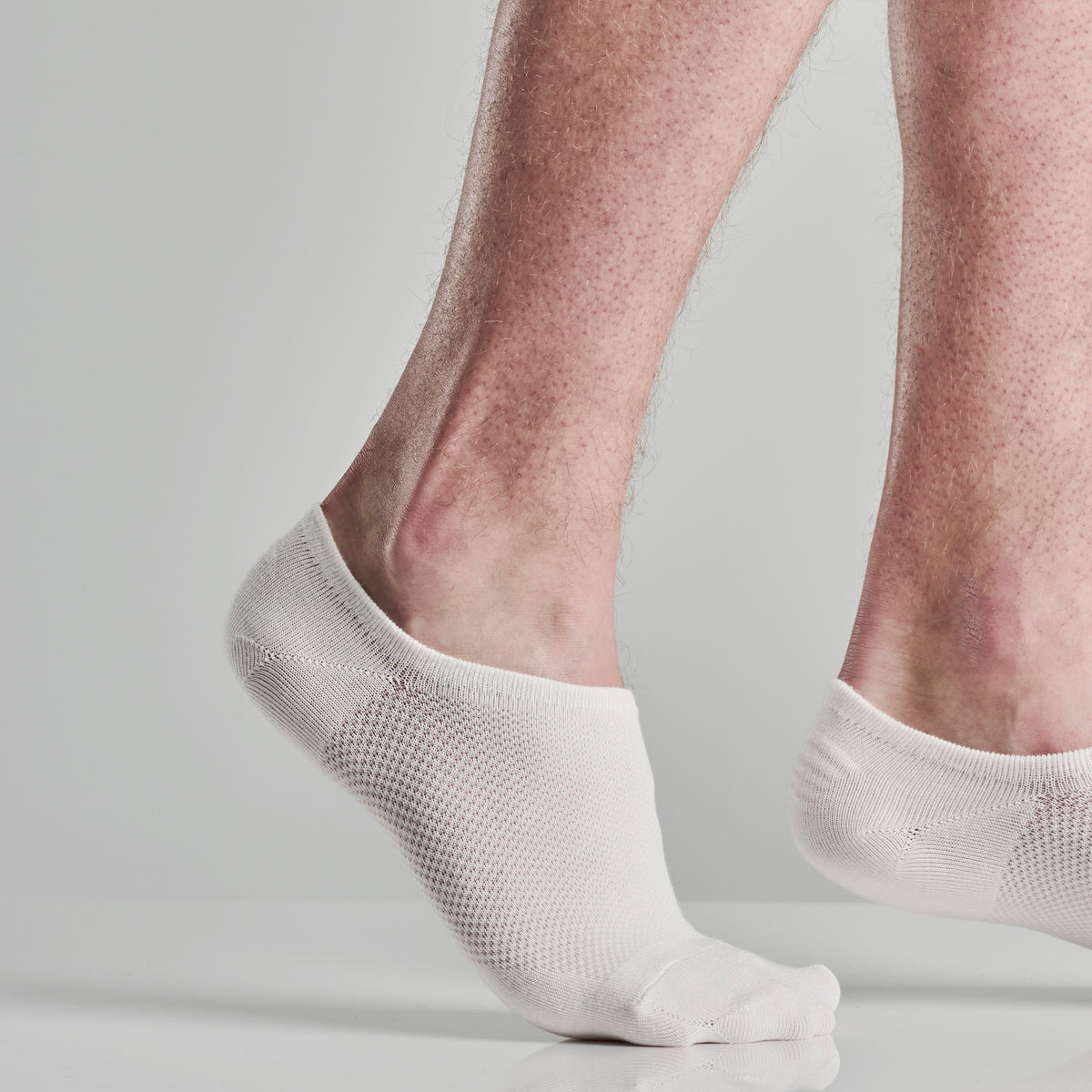 Bambusa Ankle Socks | 7 Pairs | White | 36-44 (Onesize) | Sustainable and Comfortable