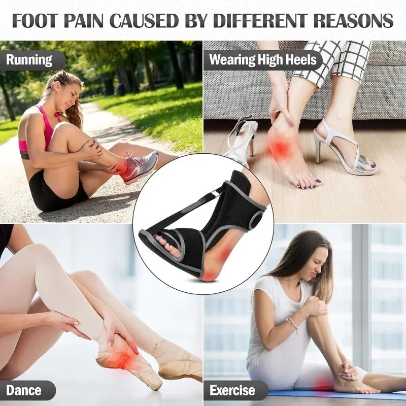 Nattskinne for Plantar fasciitt | Justerbar | For Smertelindring