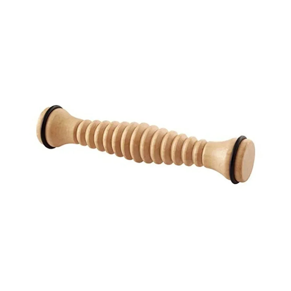 Wooden Foot Roller, Foot Massager for Plantar Fasciitis, Stress Relief, Relaxation Wood Massge