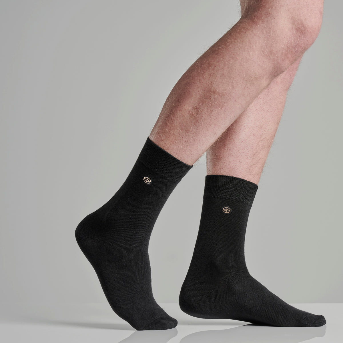 Bambusa Dress Socks | 5 Pairs | Black | 38-45 (Onesize) | Sustainable and Comfortable