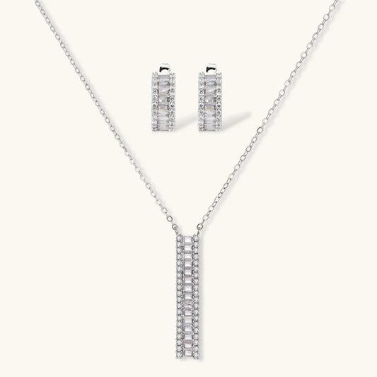 Linear Luxe Jewelry Set - eco friendly