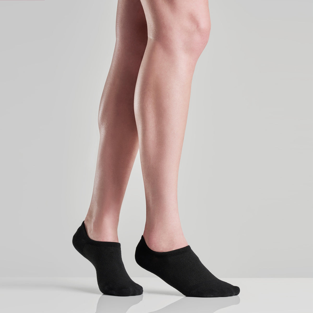 Bambusa Ankle Socks | 7 Pairs | Black | 36-44 (Onesize) | Sustainable and Comfortable