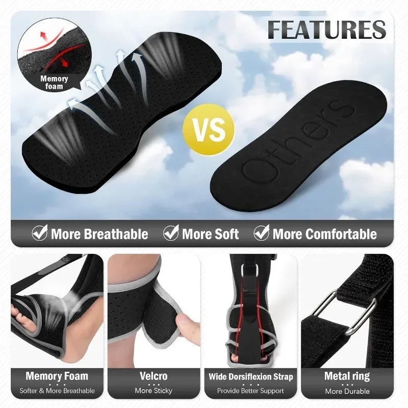 Nattskinne for Plantar fasciitt | Justerbar | For Smertelindring