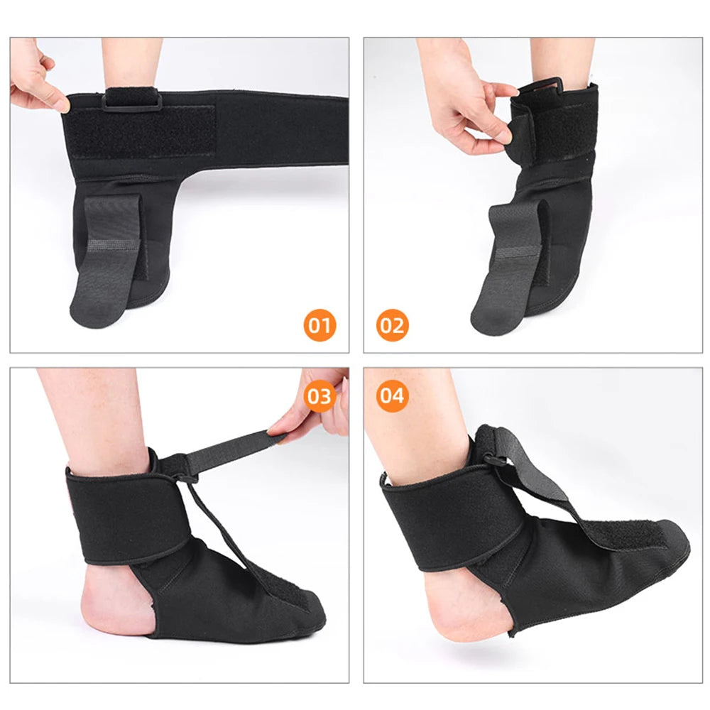Kompresjon Nattstøtte for Plantar Fasciitis