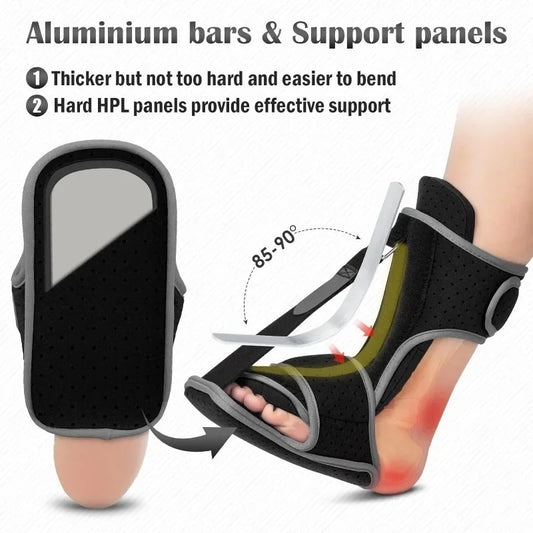 Nattskinne for Plantar fasciitt | Justerbar | For Smertelindring
