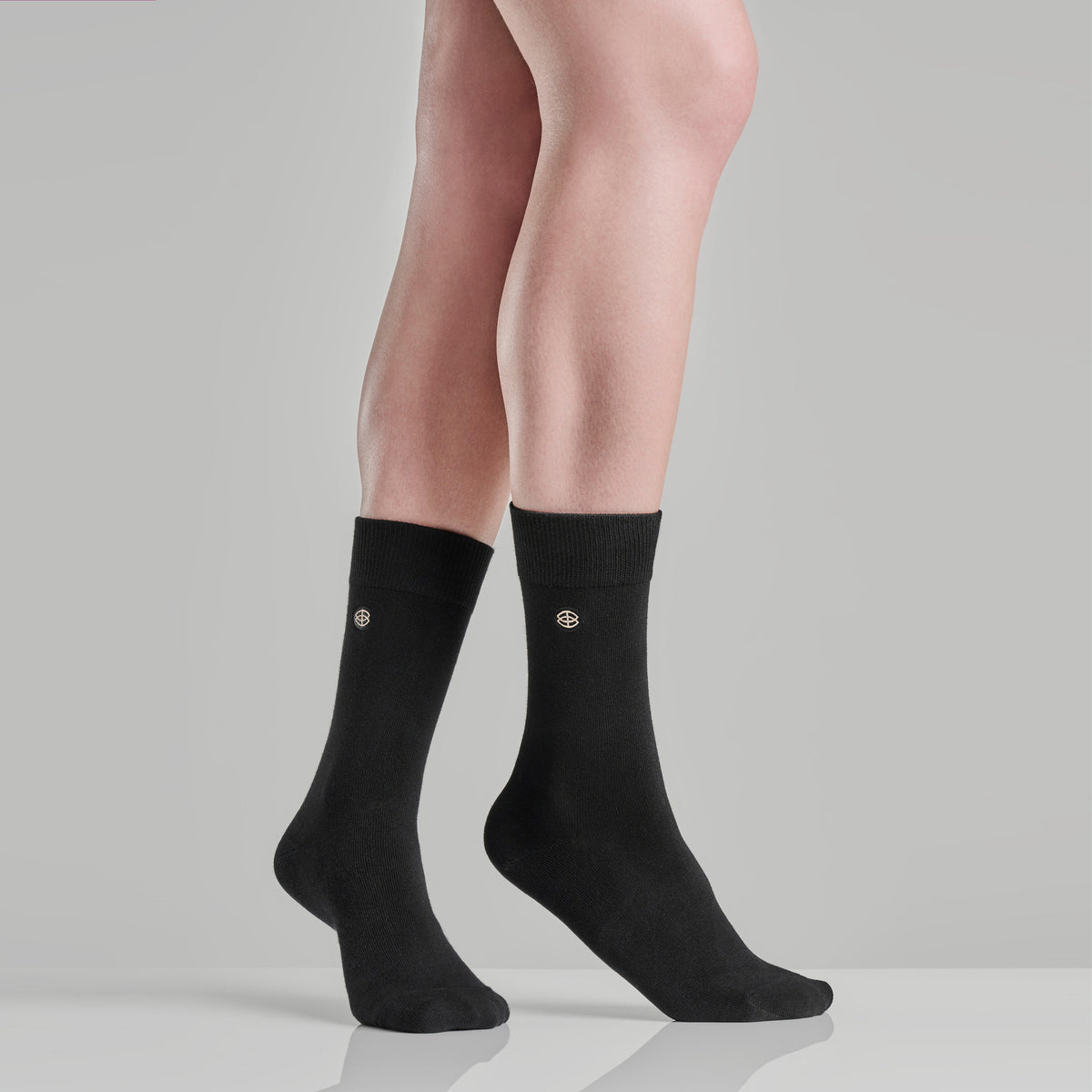 Bambusa Dress Socks | 5 Pairs | Black | 38-45 (Onesize) | Sustainable and Comfortable
